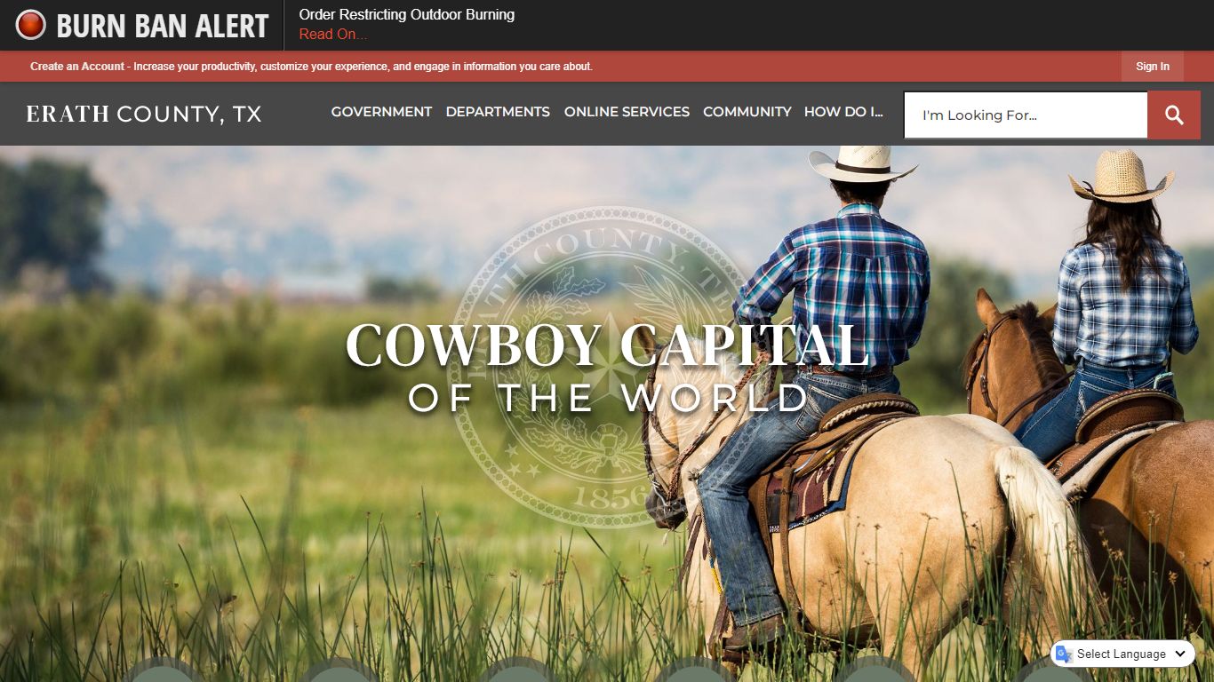 Erath County, TX | Official Website